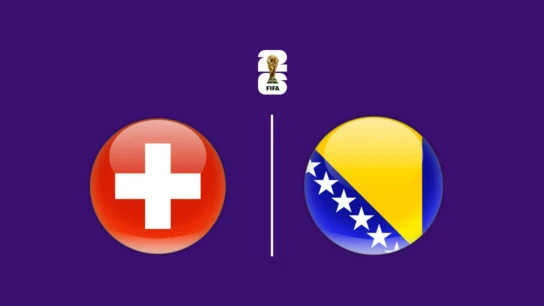 FIFA 2026 Dünya kupasi futbol grup karşilaşmasi İsviçre - Bosna Hersek