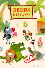 Зебра в клеточку. Яркие дни