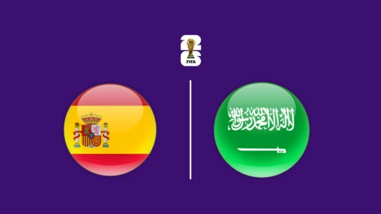 FIFA 2026 Dünya Kupasi Futbol Grup Karşilaşmasi İspanya - Suudi Arabistan